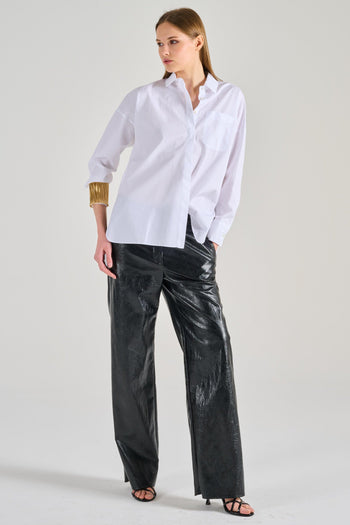 Max Mara Camicia 100% Cotone Bianco - 6