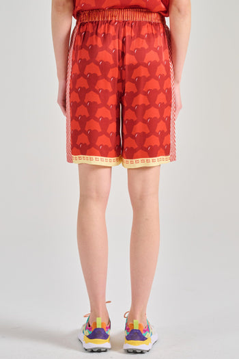Shorts Eleonor Tessuto Rosso - 3