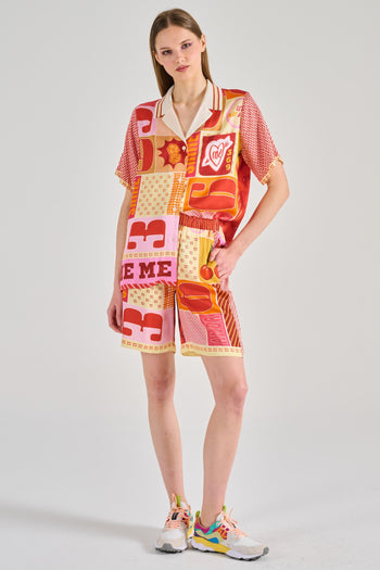 Camicia Lilian Tessuto Rosso - 4