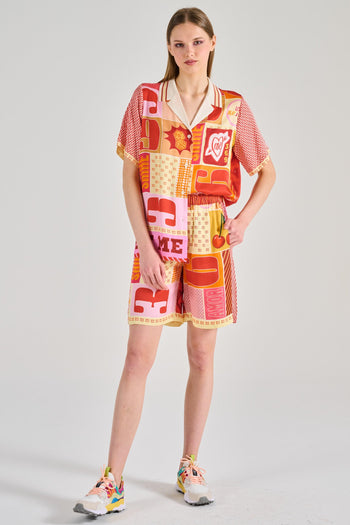 Camicia Lilian Tessuto Rosso - 6