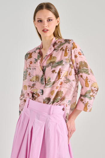 Balia8 Blusa Tessuto Rosa - 2