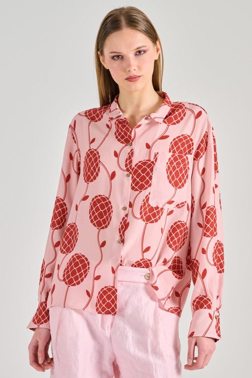 Balia8.22 Blusa Tessuto Rosa