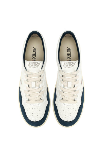 Sneakers Medalist Low Man Goat Suede Blu Uomo - 5