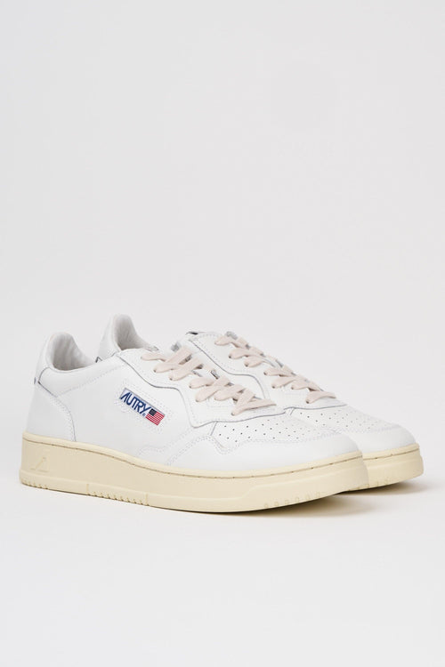 Sneakers Medalist Low Man Leat Leat Bianco Uomo - 2