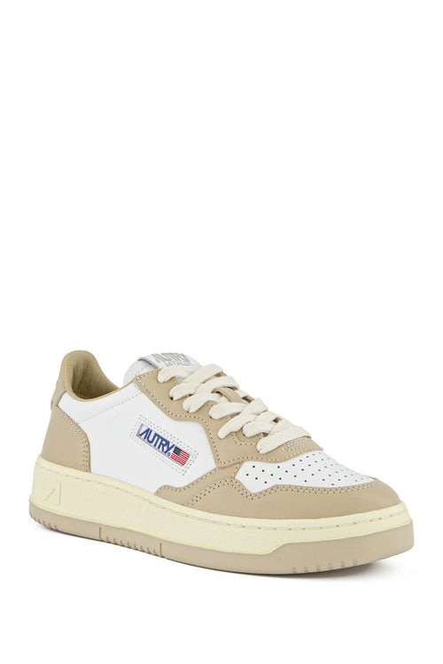 Sneakers Beige e Bianco - 2