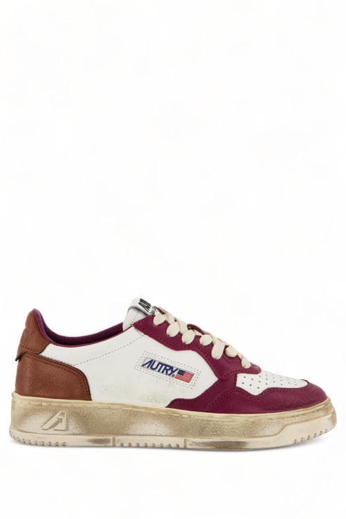 Sneakers SuperVintage Viola e Marrone