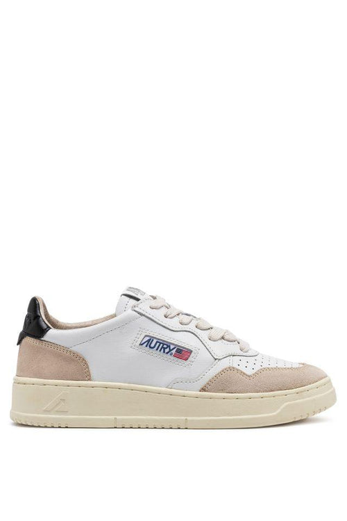 Sneakers Medalist Low Man Leat Suede Bianco Uomo AULM LS21