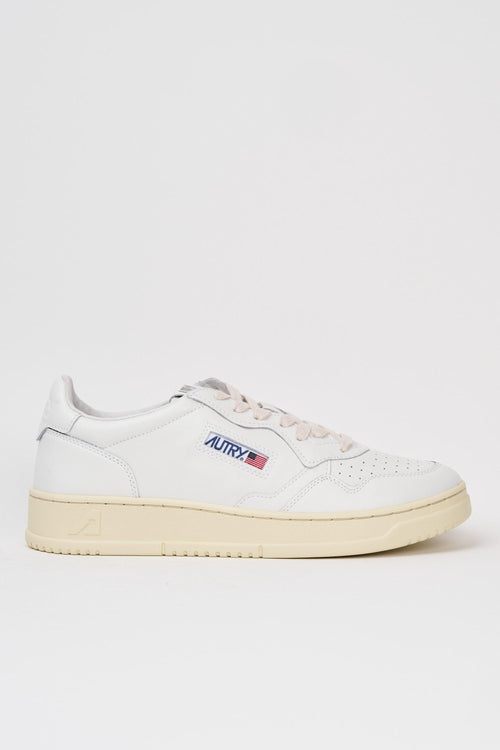 Sneakers Medalist Low Man Leat Leat Bianco Uomo