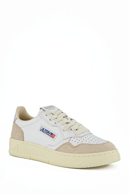 Sneakers Bianco e Argento - 2