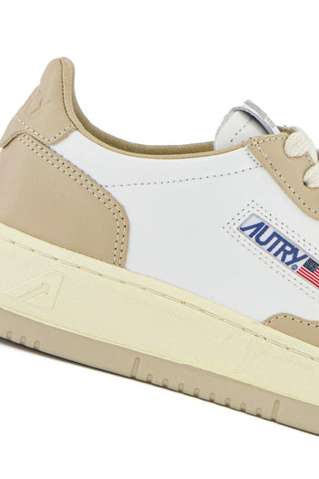 Sneakers Beige e Bianco - 6