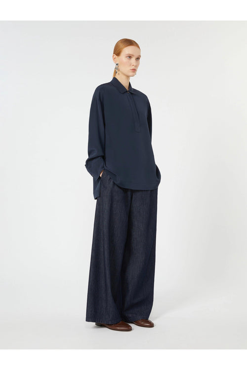 Pantalone In Denim Donna