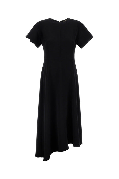 Abito Midi Con Manica Corta Donna