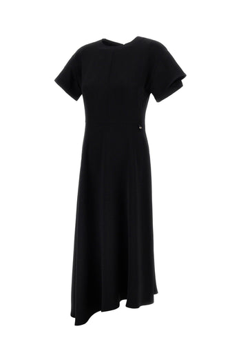 Abito Midi Con Manica Corta Donna - 2