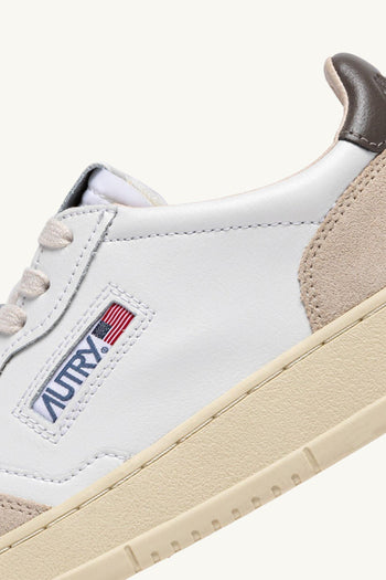 Sneakers Medalist Low Man Leat Suede Bianco Uomo AULM LS01 - 6