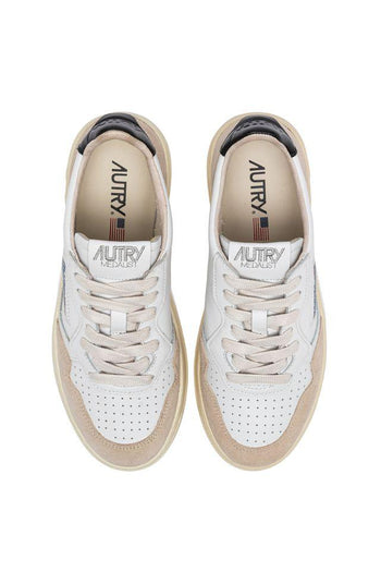 Sneakers Medalist Low Man Leat Suede Bianco Uomo AULM LS21 - 4
