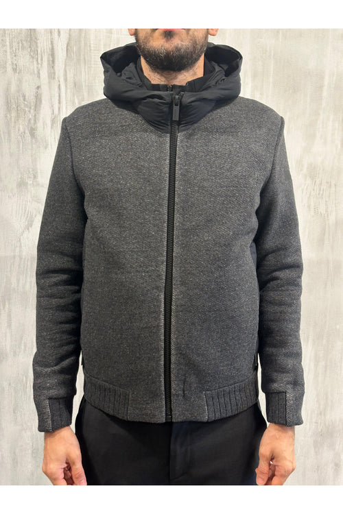 Woolha Duck Hood Zip Soft Jkt Uomo