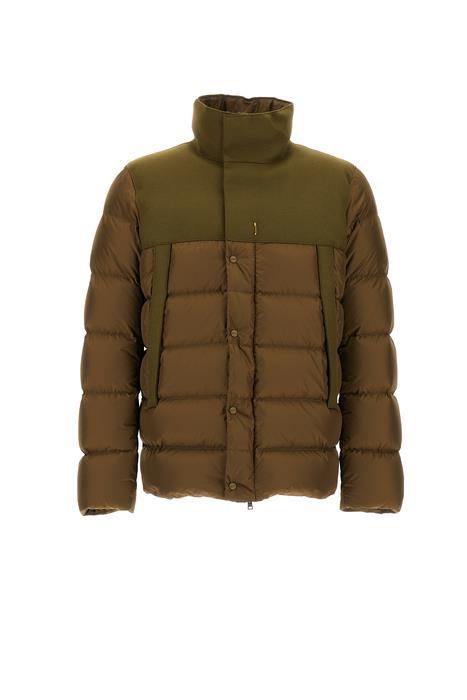 Piumino Corto Mixato Uomo