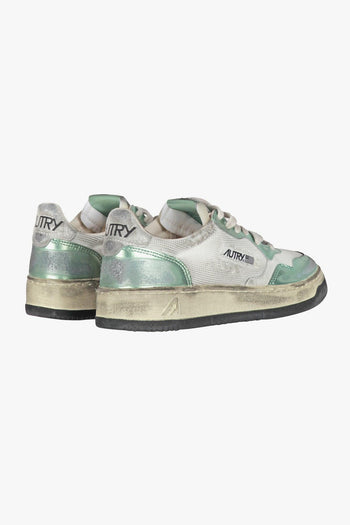 - Sneakers - 440069 - Bianco/Verde acqua - 4