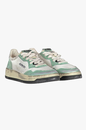 - Sneakers - 440069 - Bianco/Verde acqua - 3