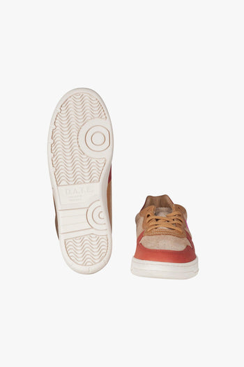 - Sneakers - 421623 - Beige/Rosso - 5