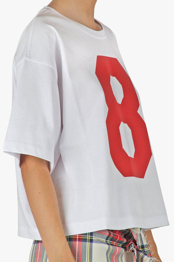 - T-shirt - 440801 - Bianco/Rosso - 6