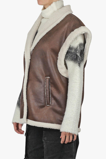 - Gilet - 441655 - Marrone - 4