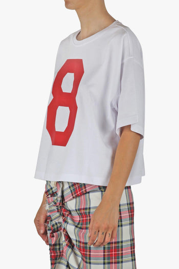 - T-shirt - 440801 - Bianco/Rosso - 4