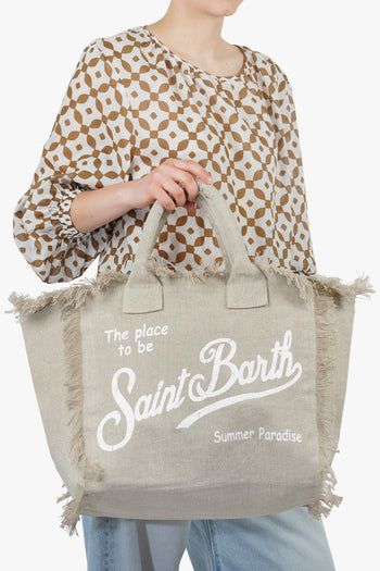 Saint Barth - Borsa grande - 450934 - Sabbia - 2
