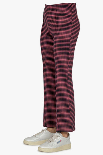 - Pantalone - 440639 - Nero/Bordeaux - 4