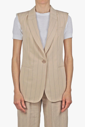 - Gilet - 430924 - Beige/Nero - 3