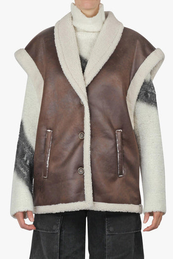 - Gilet - 441655 - Marrone - 3