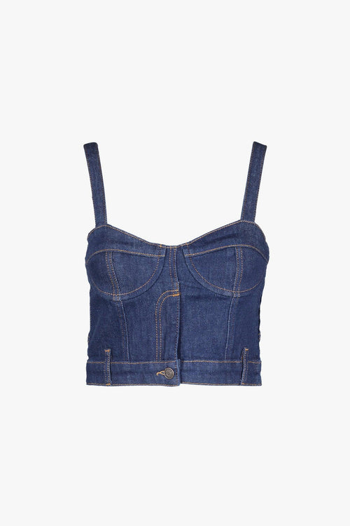 - Crop top - 430111 - Denim