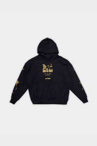 Felpa Con Capuccio The Godfather Worldwide Nera