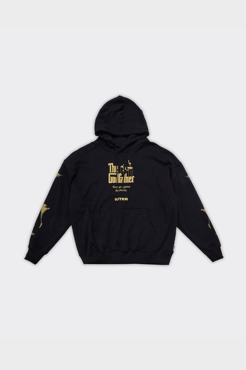 Felpa Con Capuccio The Godfather Worldwide Nera