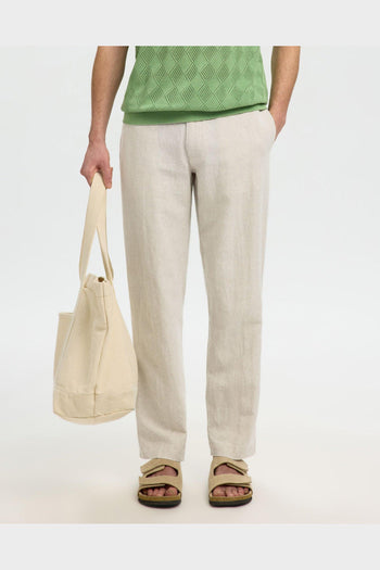 Pantalone 196 Straight Leroy Linen Blend Pure Cashmere - 2