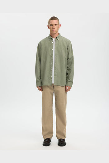 Pantaloni New Miles Loose Greige - 3