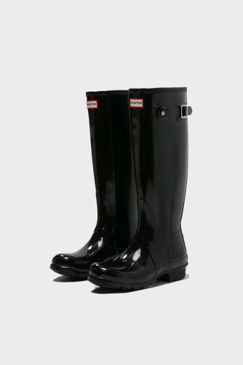 Tall Boots Womens Original Gloss Nero - 2