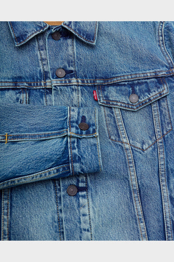 Giacca The Trucker Skyline Blu - 3