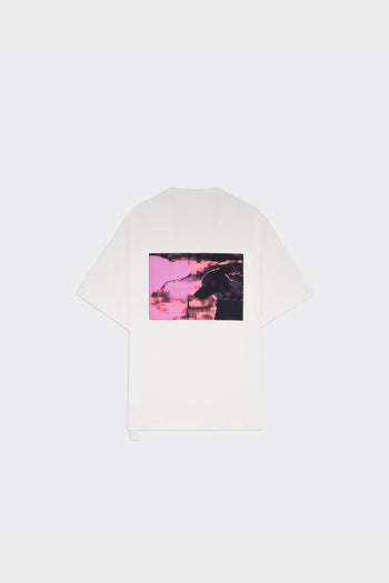 Maglia Oversize Dogs Print Bianca - 3