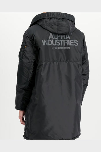 Giacca Field Parka Nera - 3