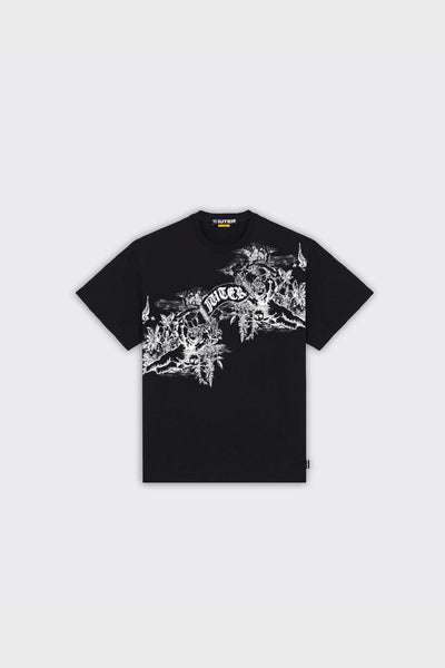 T-Shirt Paradise Nera