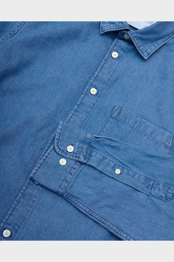 Camicia Denim Carlo Blu - 3