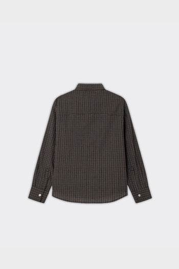 Camicia Beck Snap Checks Marrone - 4