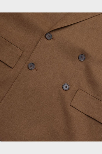 Blazer Max Doppio Petto Cognac - 4
