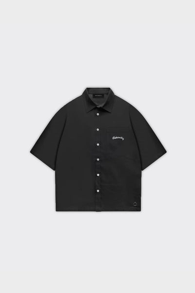 Camicia Ss Le Progres Nera
