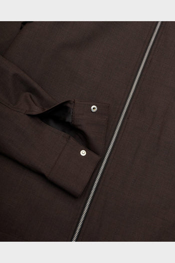 Giacca Theo Wool Blend Marrone - 2