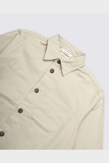 Camicia Overshirt Travis Twill Oatmeal - 2