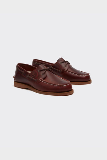 Scarpa Da Barca Classic Full Grain Burgundy - 3