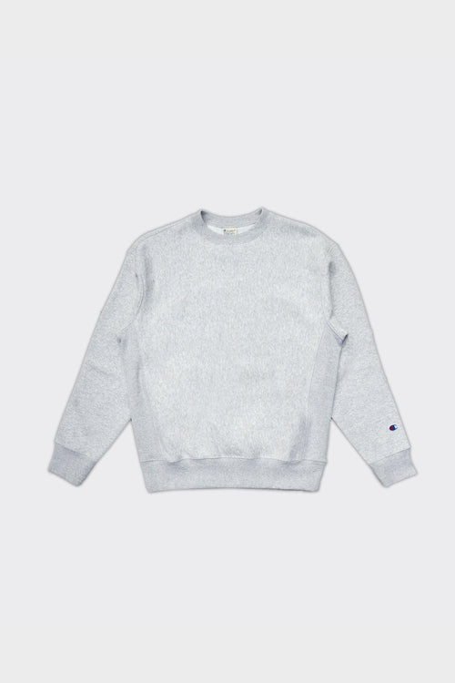 Crewneck Reverse Wave Grigia