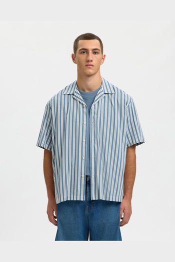 Camicia Ss Relax Air MIx Blue Mirage - 2